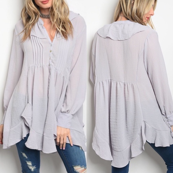 Tops - Last 1 Small! Lilac Blouse